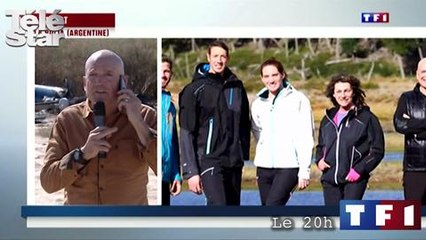 Le 20h - L'interview de Louis Bodin devant la carcasse de l'hélicoptère - Mardi 10 mars 2015