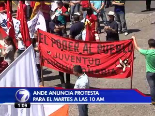 Sindicatos podrían realizar dos marchas por descontento con aumento salarial público