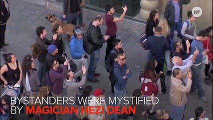 Israeli Magician Performs Illusion — Not Trick – For Bystanders