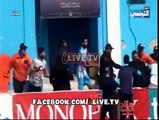 فيديو الإعتداء على عون الحماية المدنية بقضيب حديدي في ملعب المنستير بتونس (  15 غرزة في راسه )