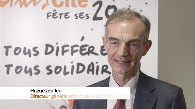 Malakoff Mederic UNIS-CITE - 20 ANS - ITW HUGUES DU JEU