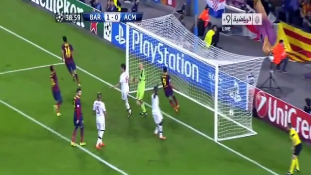 Barcelona Vs. Milan 3-1 All Goals Match Highlights (Champions 2013-14) Post-Preview 6-11-2013 HD