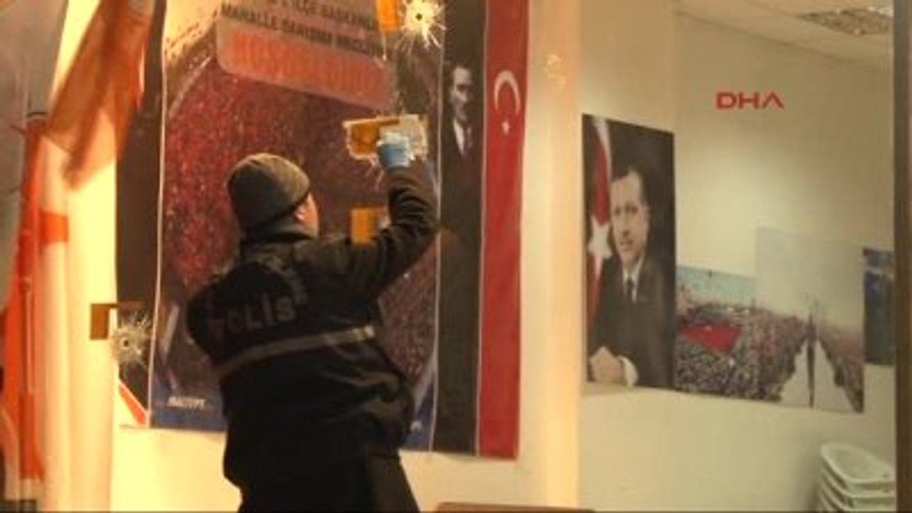 AK Parti Seçim İrtibat Bürosuna Silahlı Saldırı