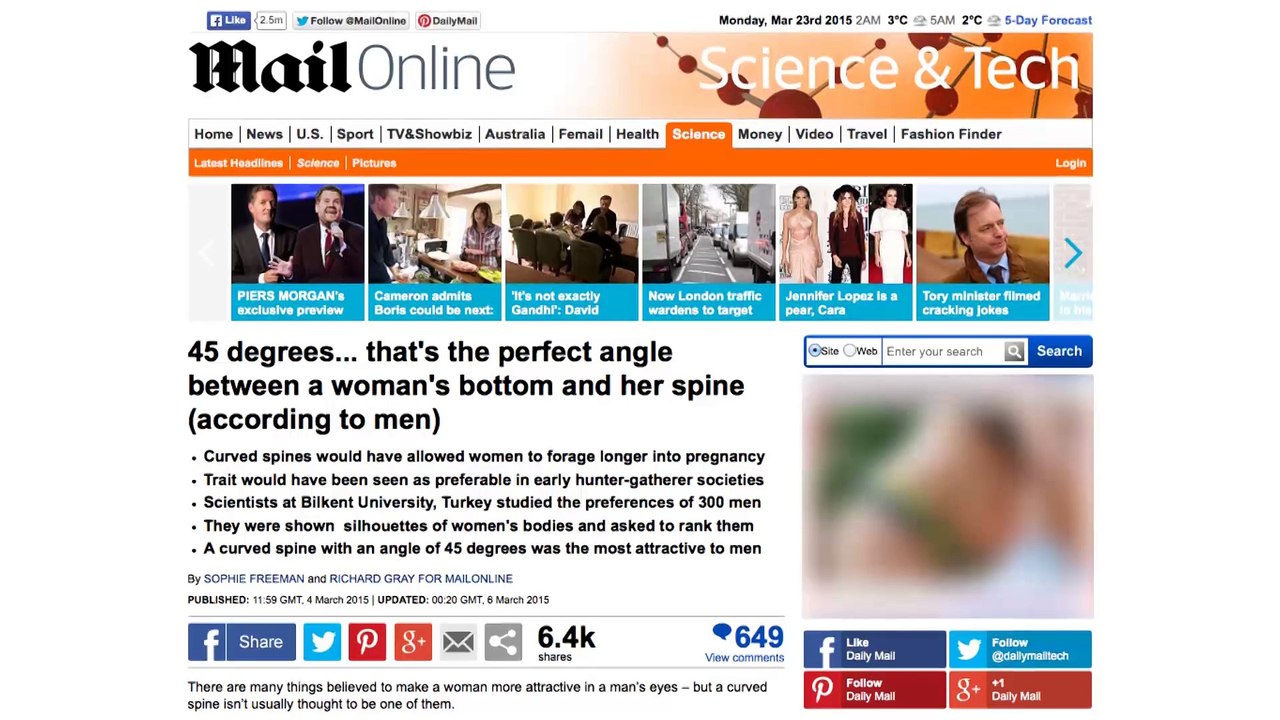 Büyük kalçalar neden çekicidir?