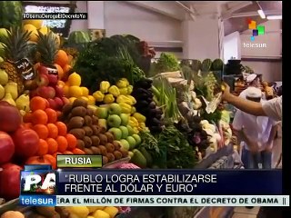 Rusia: moneda nacional logra estabilizarse frente al dólar y el euro