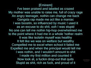 D12 ft Eminem - Revelation (lyrics)