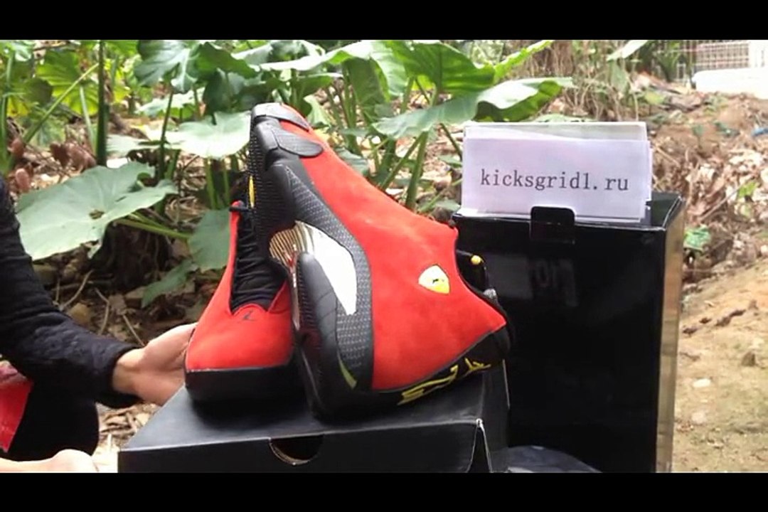 Authentic Air Jordan 14 Retro Ferrari From shoes-clothes-china.cn