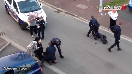 Intervention choc de la police