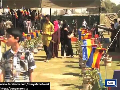 Pakistan Day- Exhibition of modern arms held in Lahore cantt.