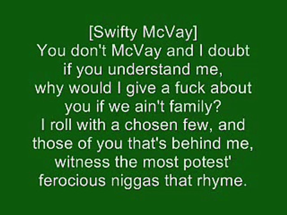 D12 - Loyalty (ft. Obie Trice)   LYRICS