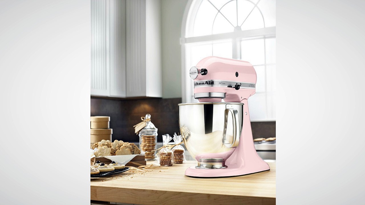 Pink KitchenAid Mixer