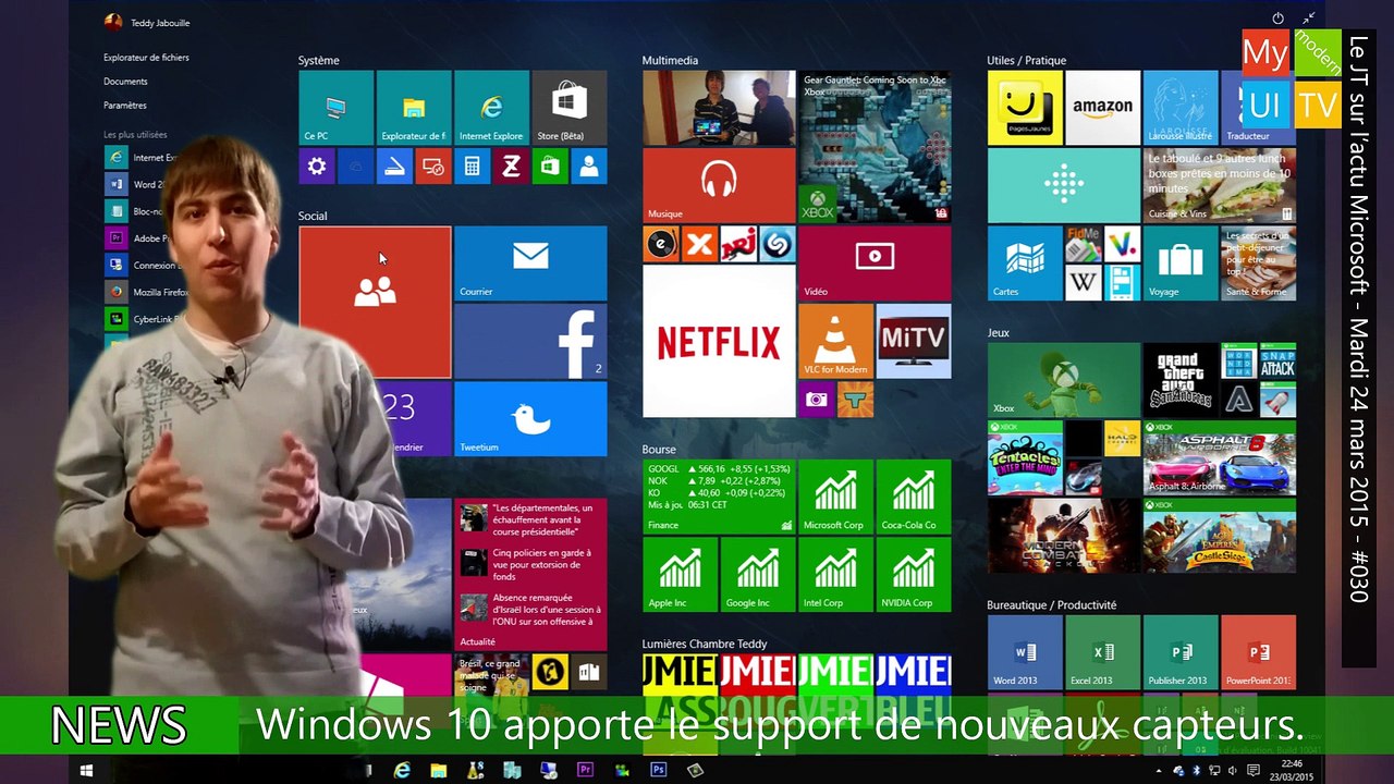 #030 - My Modern UI TV La Quotidienne #MMUITV - 24/03/2015