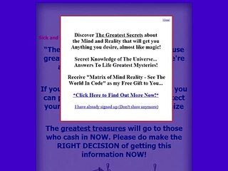 Mind Reality - Secrets Of The Universe Review