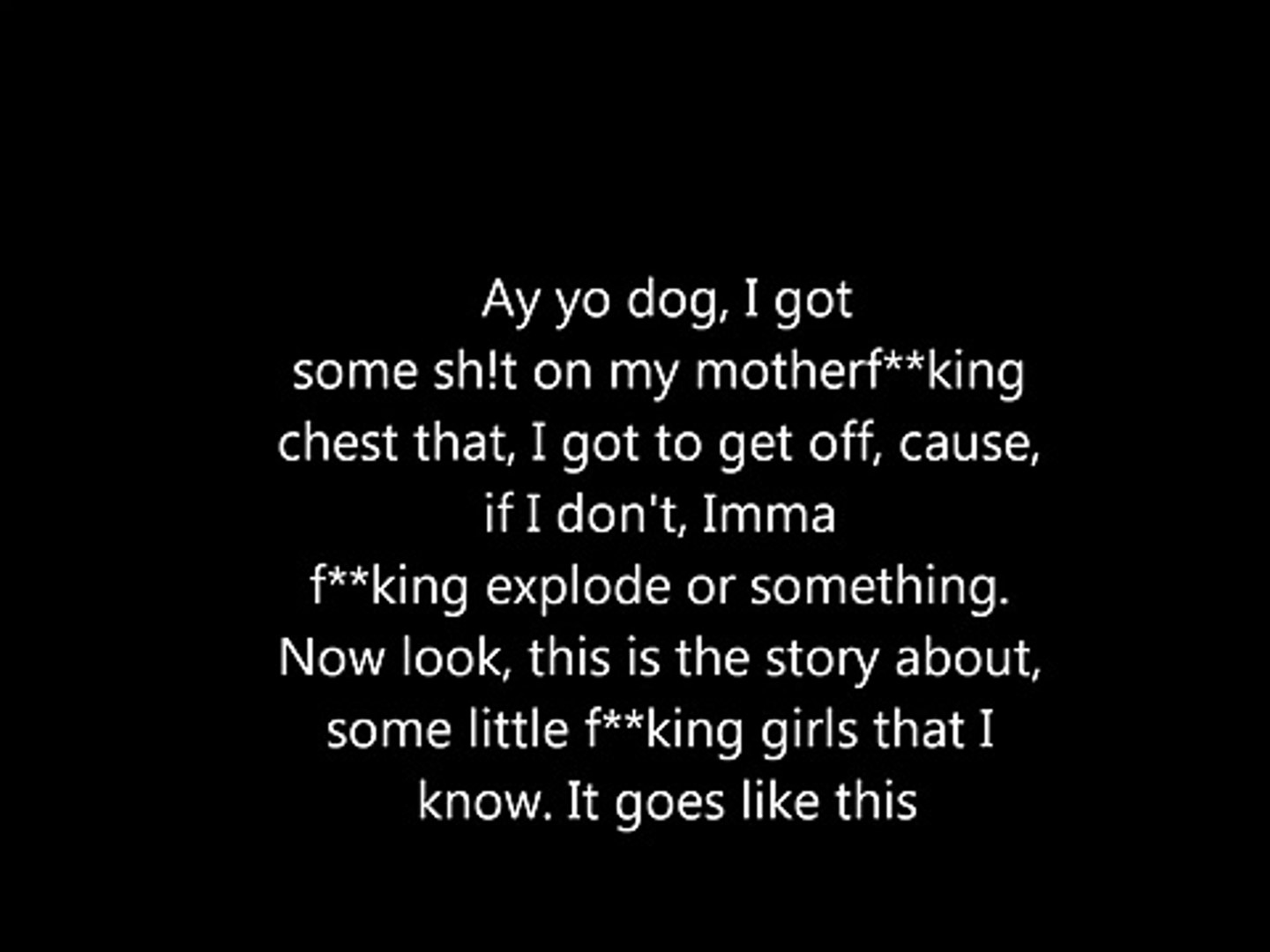 ⁣Eminem - Girls (Lyrics)