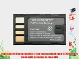 JVC BN-VF823 / BN-VF823U Battery 2600mAh by Pexell
