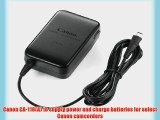 Canon CA-110(A) Compact Power Adapter for Canon VIXIA HF M50 HF M52 HF M500 HF R20 HF R21 HF