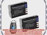 Amsahr B-BLM1-2CT Digital Replacement Camera and Camcorder Battery for Olympus BLM-1 CAMEDIA