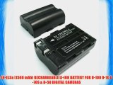 EN-EL3a (1500 mAh) RECHARGEABLE LI-ION BATTERY FOR D-100 D-70 D-70S