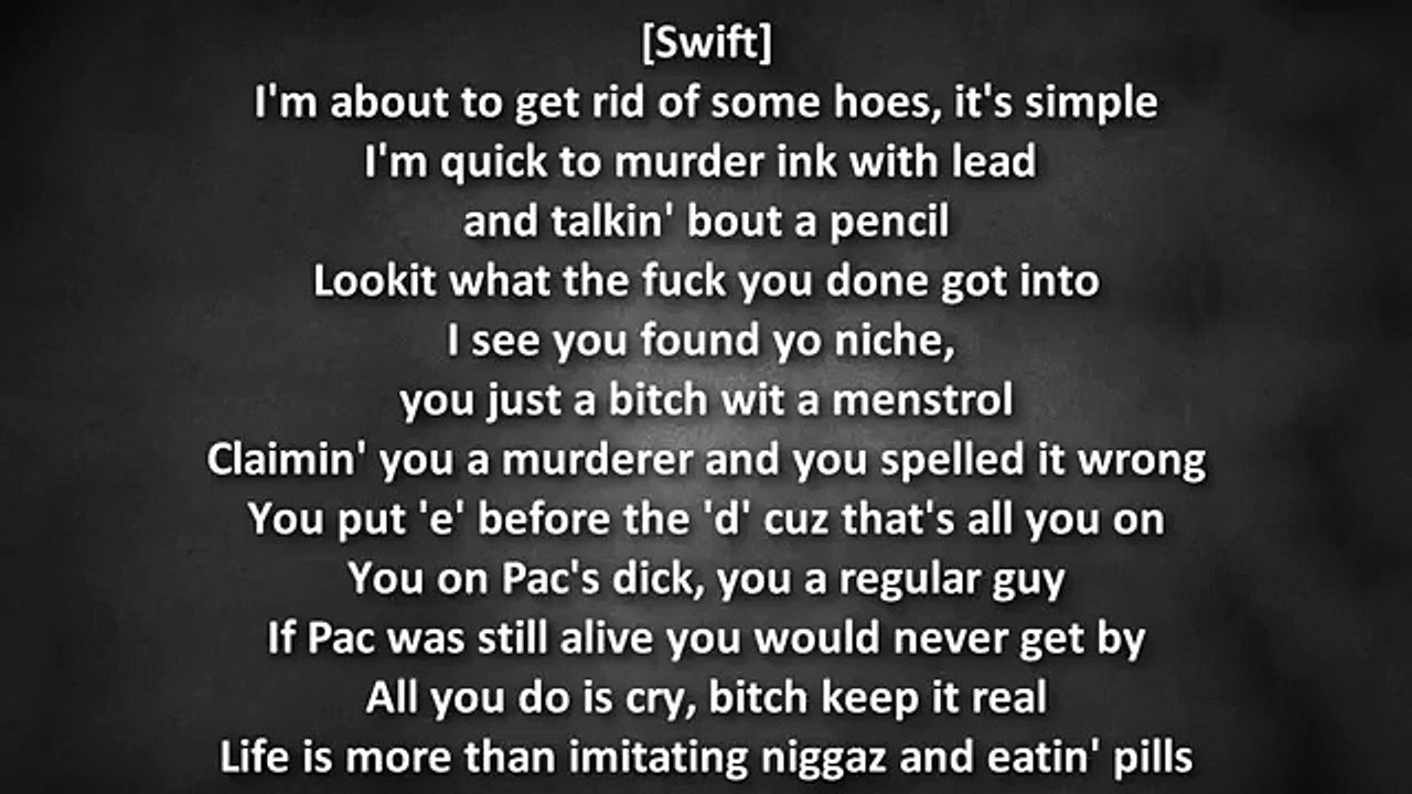 Eminem ft. D12 & Obie Trice - Doe Rae Me (Hailies Revenge) (Lyrics)