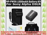 Battery Kit For Sony A55 A33 DSLR SLT A55 SLT A33 NEX-3 NEX-5 NEX-5N NEX-5R NEX-C3 NEX-6 NEX-F3