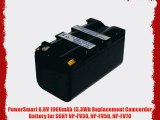PowerSmart 6.8V 1960mAh 13.3Wh Replacement Camcorder Battery for SONY NP-FV30 NP-FV50 NP-FV70