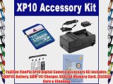 Fujifilm FinePix XP10 Digital Camera Accessory Kit includes: SDNP45 Battery SDM-141 Charger