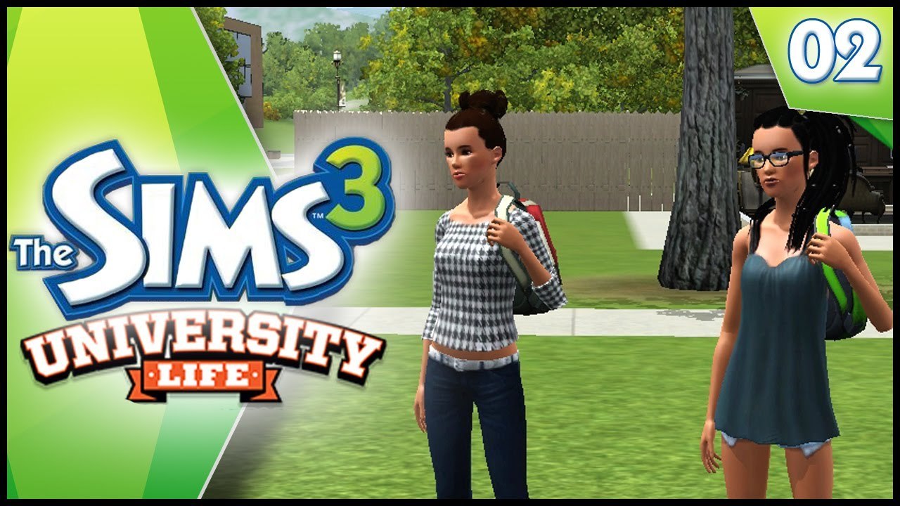FIRST DAY AT SCHOOL! - Sims 3 University Life - EP 2