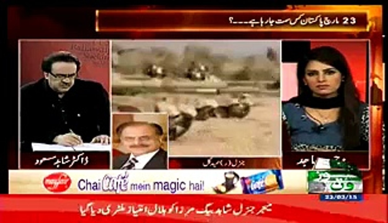 Gen. (R) Hameed Gul great reply to Narendra Modi for increasing Indian defense budget.