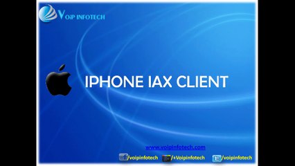 IPHONE IAX CLIENT