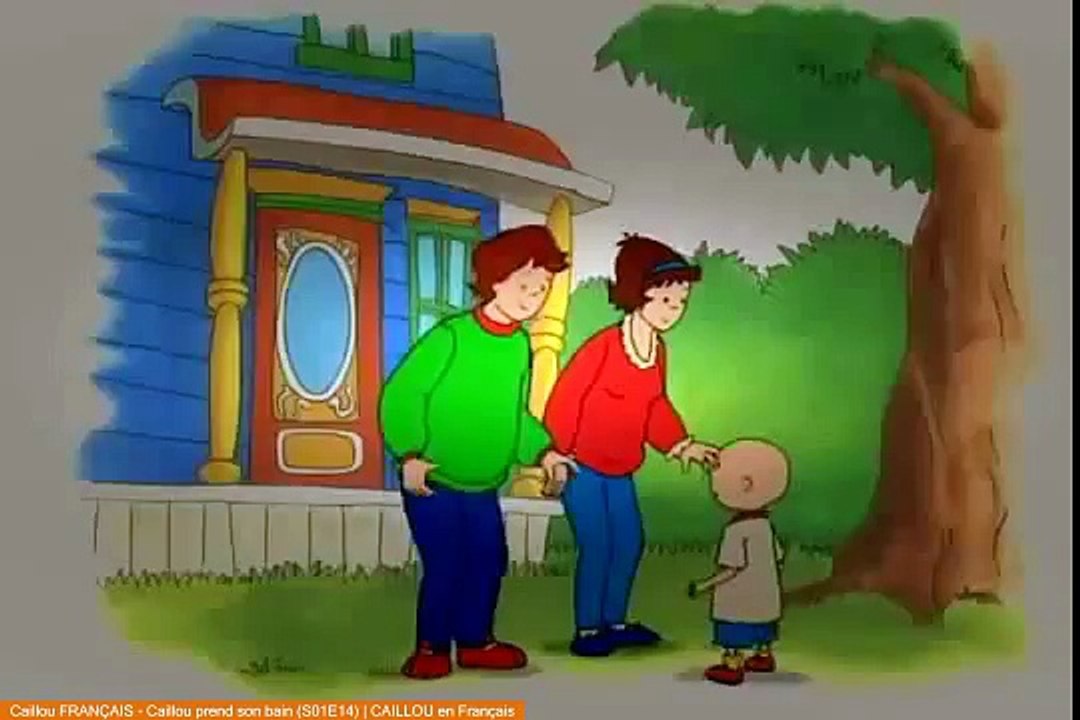 Caillou FRANÇAIS - Caillou prend son bain (S01E14) | CAILLOU en Français