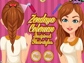 Play Zendaya Inspired Hairstyles game
