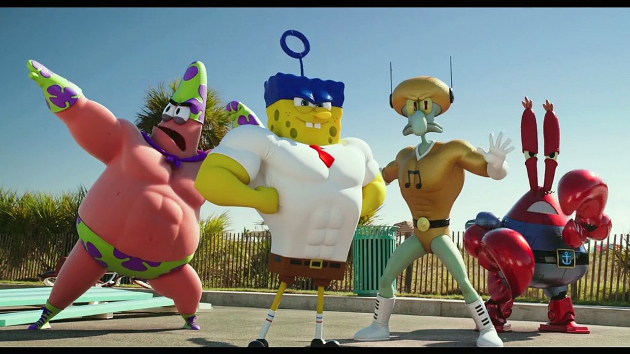 The Spongebob Movie Sponge Out Of Water Clip Super Powers video