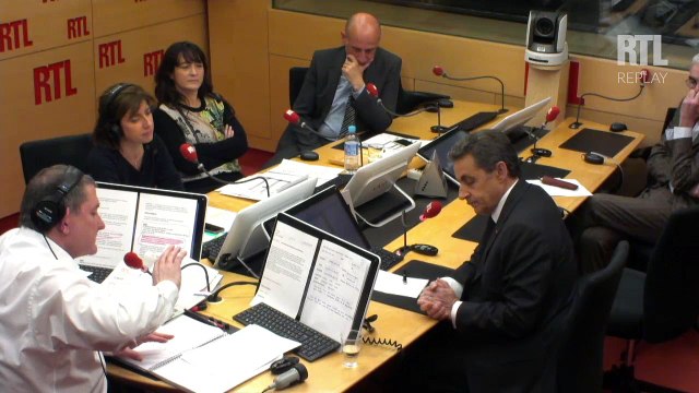 Nicolas Sarkozy répond aux questions des auditeurs de RTL