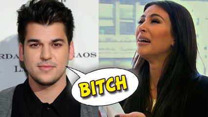Rob Kardashian Disses Kim: Calls Her ‘B**ch’ From ‘Gone Girl’