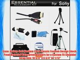 Essential Accessory Kit For Sony HDR-CX430V HDR-PJ430V HDR-CX440 HDR-CX405 HDR-PJ440 FDR-X1000V