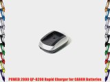 POWER 2000 QP-8200 Rapid Charger for CANON Batteries