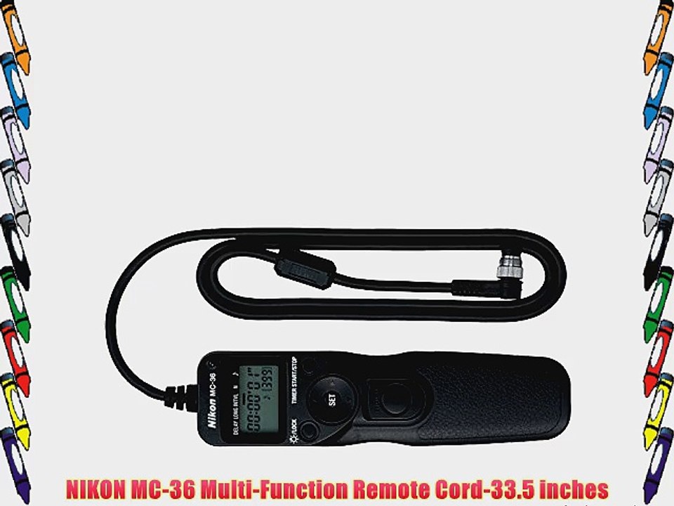 NIKON MC-36 Multi-Function Remote Cord-33.5 inches