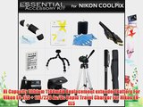Essential Accessory Kit For Nikon COOLPIX P530 P520 P510 P500 P100 Digital Camera Includes