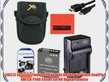 Starter Accessory Kit for Nikon Coolpix AW120 P340 S9500 S9700 Digital Camera - Includes ENEL12