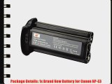 DSTE? NP-E3 Rechargeable Ni-MH Battery for Canon EOS 1D EOS 1D MarkII EOS 1D MarkII N EOS 1DS