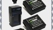 Wasabi Power Battery (2-Pack) and Charger for Panasonic DMW-BLH7 DMW-BLH7E DMW-BLH7PP and Panasonic