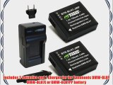 Wasabi Power Battery (2-Pack) and Charger for Panasonic DMW-BLH7 DMW-BLH7E DMW-BLH7PP and Panasonic