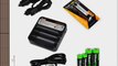 Fenix ARE-C1 two bays Li-ion 18650 home/in-car battery charger Fenix 18650 ARB-L2 2600mAh rechargeable