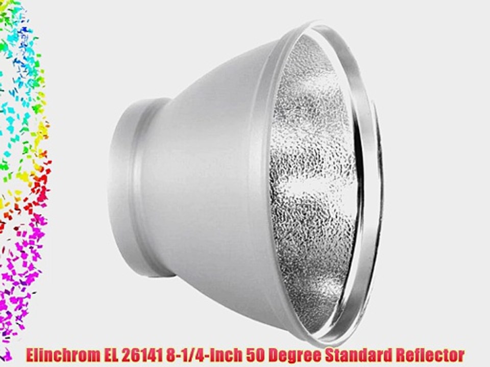 Elinchrom EL 26141 8-1/4-Inch 50 Degree Standard Reflector