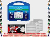 Panasonic eneloop Power Pack Set with 8 AA 2 AAA Rechargeable Batteries Charger
