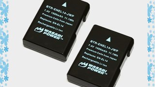 Wasabi Power Battery for Nikon EN-EL14 EN-EL14a and Nikon Coolpix P7000 P7100 P7700 P7800 D3100