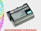 DSTE 2pcs EN-EL15 Li-ion Battery   Charger DC113 for Nikon EN-EL15 and Nikon 1 V1 D600 D750