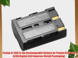Pentax D-LI50 Li-Ion Rechargeable Battery for Pentax K10D and K20D Digital SLR Cameras (Retail