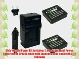 Wasabi Power Battery and Charger Kit for Samsung BP125A IA-BP125A and Samsung HMX-M20 HMX-Q10