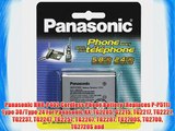 Panasonic HHR-P402 Cordless Phone Battery (Replaces P-P511) Type 30/Type 24 For Panasonic KX-TG2205